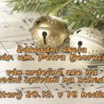 Vanocni zpivani na schodech 2022